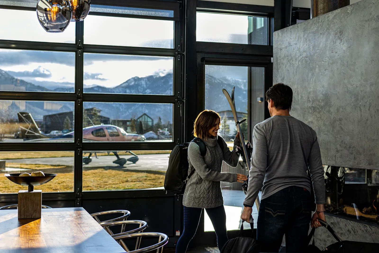 Cirrus aircraft ready for adventure — gear loaded for a weekend trip