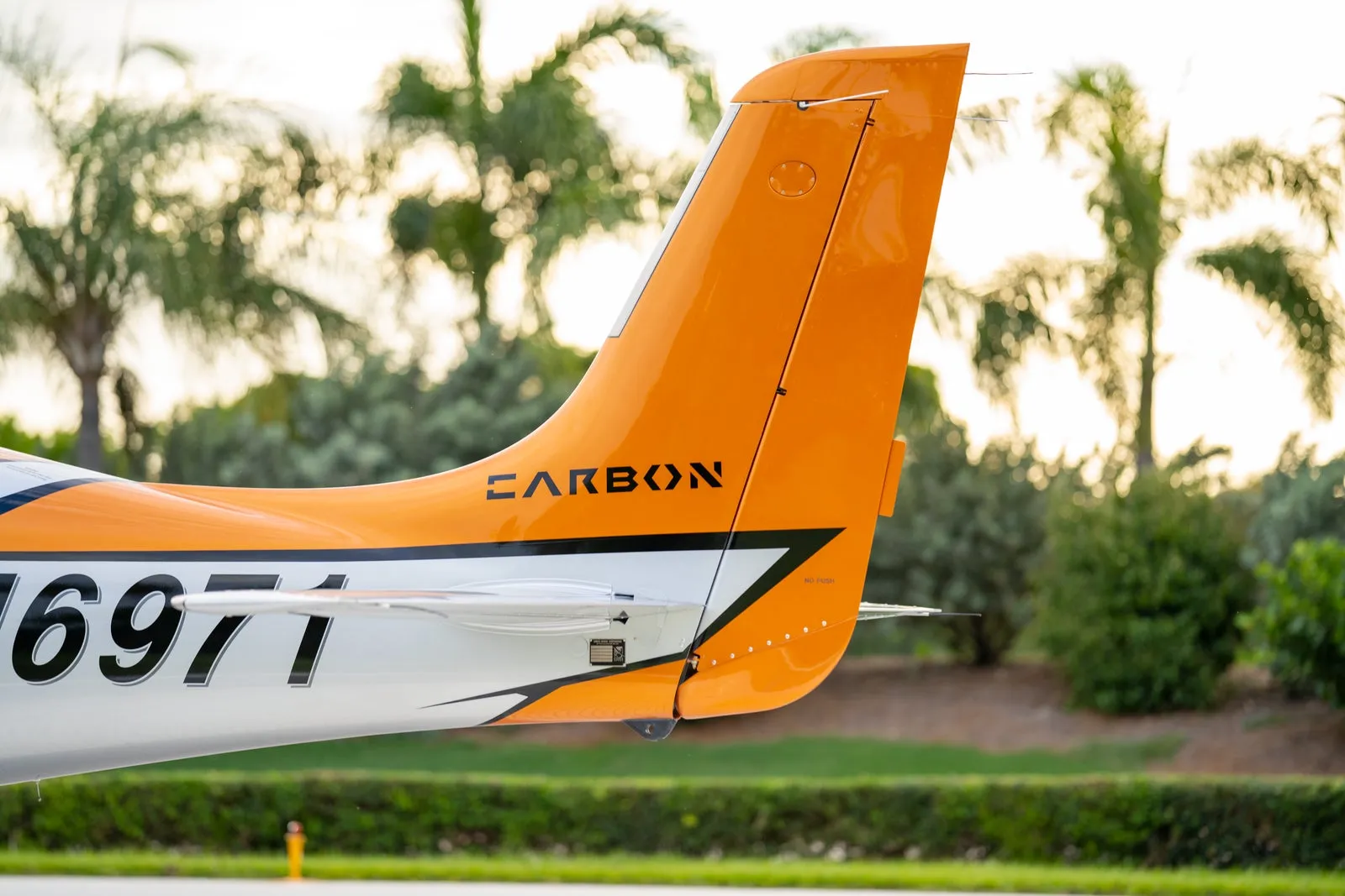 Cirrus SR Series in the hangar — the aircraft we chose